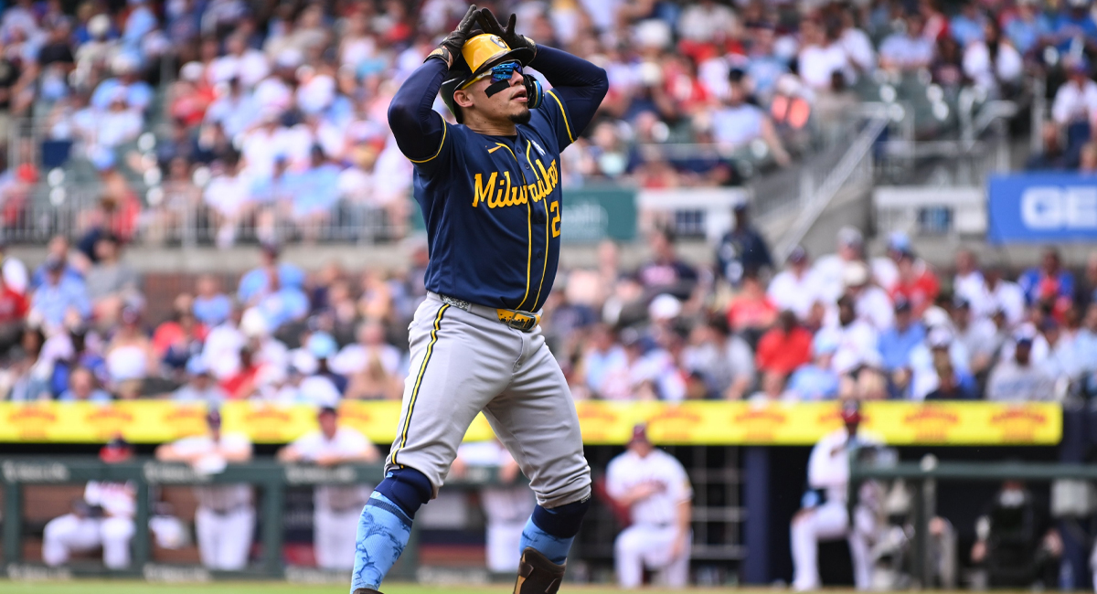 William Contreras coronó un rally de ocho anotaciones con el que Brewers se encaminó a un cómodo triunfo sobre Atlanta