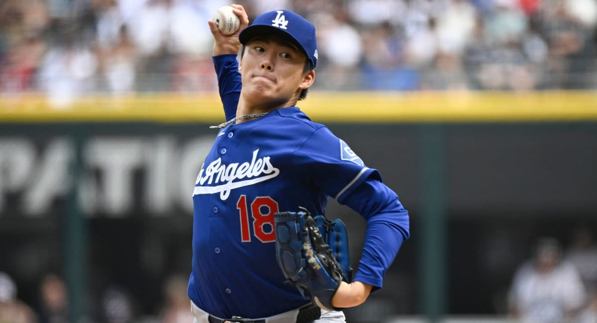 Yamamoto rozó el juego perfecto y con su joya monticular, los Dodgers igualaron la serie ante Chicago
