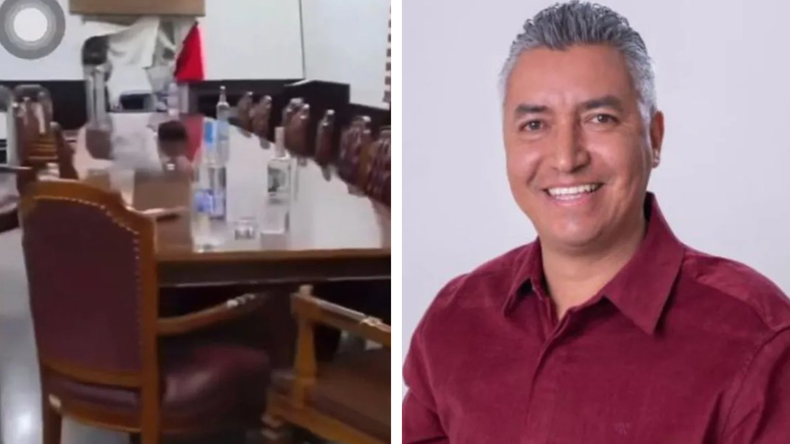 VIDEO: Captan a alcalde morenista de Zacatecas en convivio con alcohol en plena sala de cabildo
