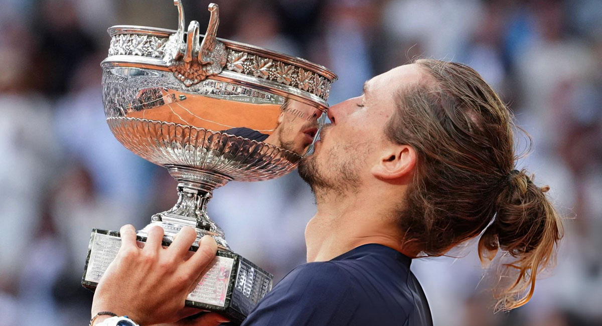Zverev logró alzarse con el trofeo de un torneo que se le había negado en varias ocasiones