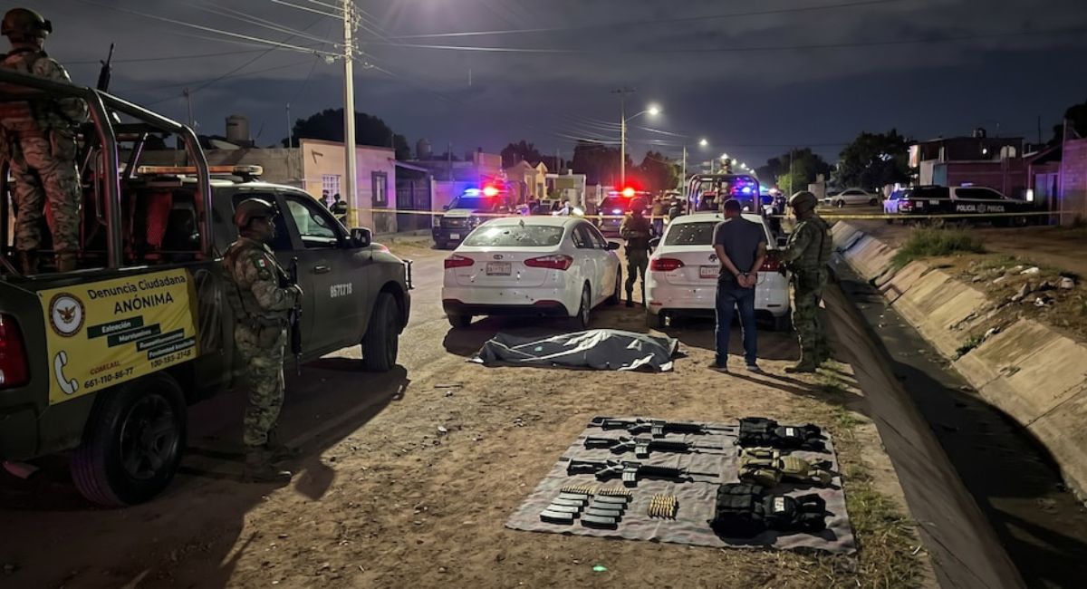 Balacera en funeraria de Culiacán deja un muerto y un detenido. Foto: Infobae