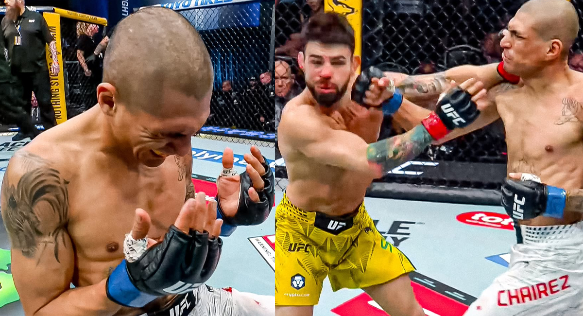 Orgullo mexicano: Édgar Chairez finaliza a Bruno Silva y está entre los mejores del mundo en la UFC
