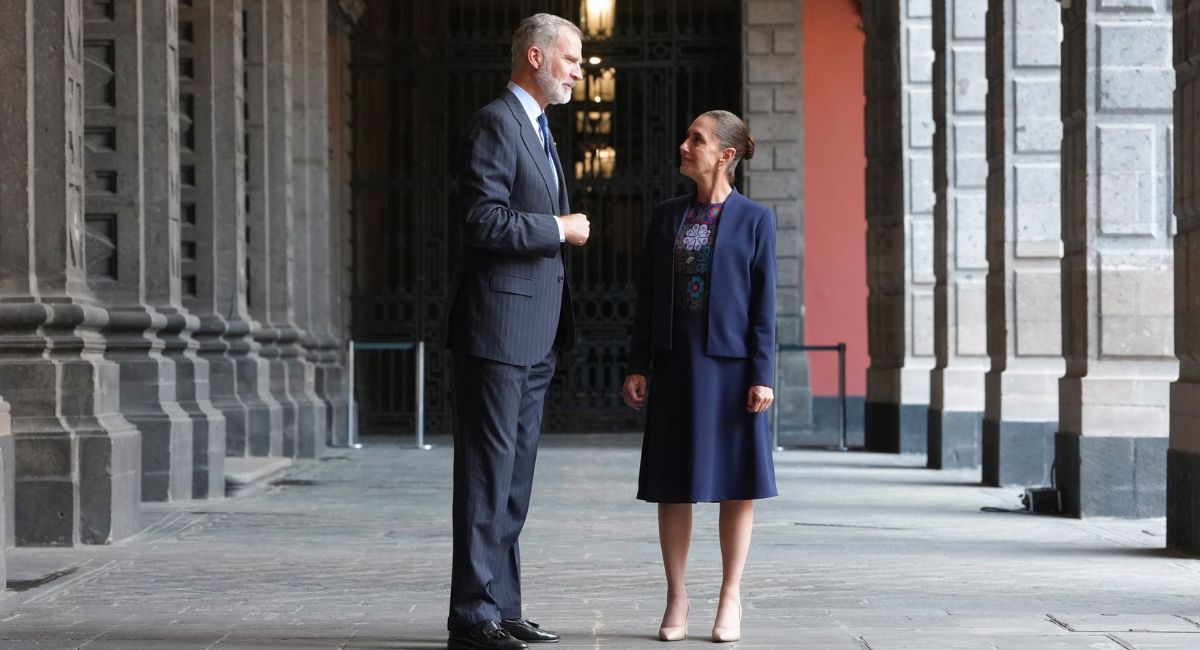Sheinbaum revela detalles de su reunión con el rey Felipe VI