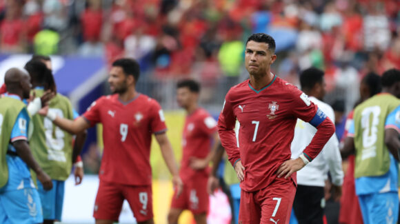 Roberto Martínez, director técnico de Portugal, defiende a Cristiano Ronaldo