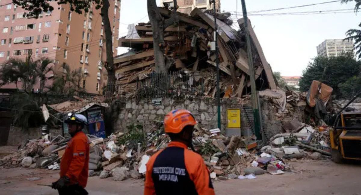 Sube saldo de víctimas por sismos en Venezuela