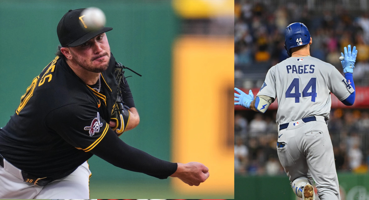 Paul Skenes abandona el juego y los Dodgers aprovechan para superar a los Pirates