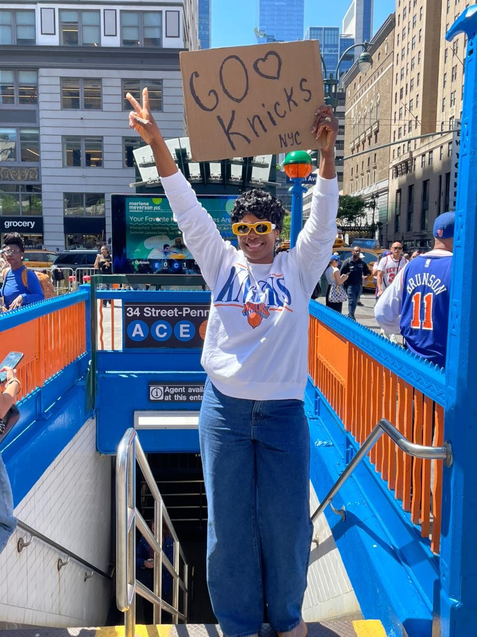 Aficionada de los Knicks
