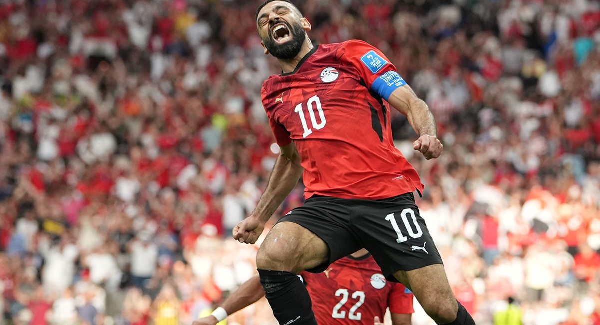 Mohamed Salah comanda la primera victoria de Egipto en una Copa del Mundo
