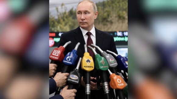 Ataques con drones agravan escasez de combustible en Rusia; hay filas de hasta una hora en gasolineras