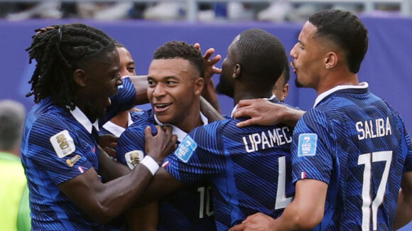 Con Kylian Mbappé como protagonista, Francia golea a Irak y avanza a los 16avos de final