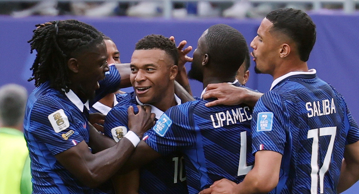 Kylian Mbappé brilla en goleada de Francia