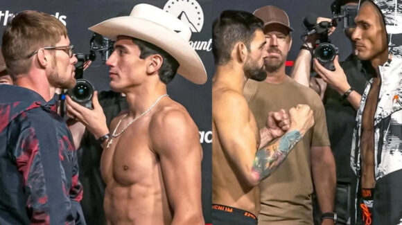 Santiago Luna y Édgar Chairez intentarán robarse los reflectores este sábado en UFC Las Vegas