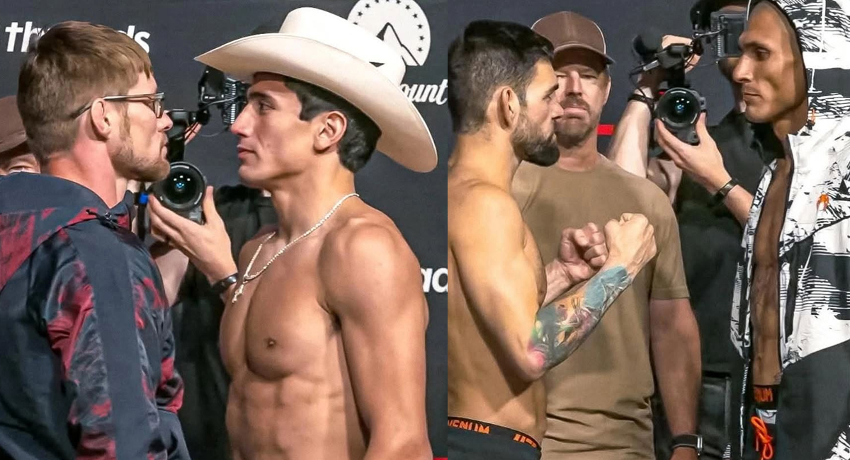 Santiago Luna y Édgar Chairez intentarán robarse los reflectores este sábado en UFC Las Vegas