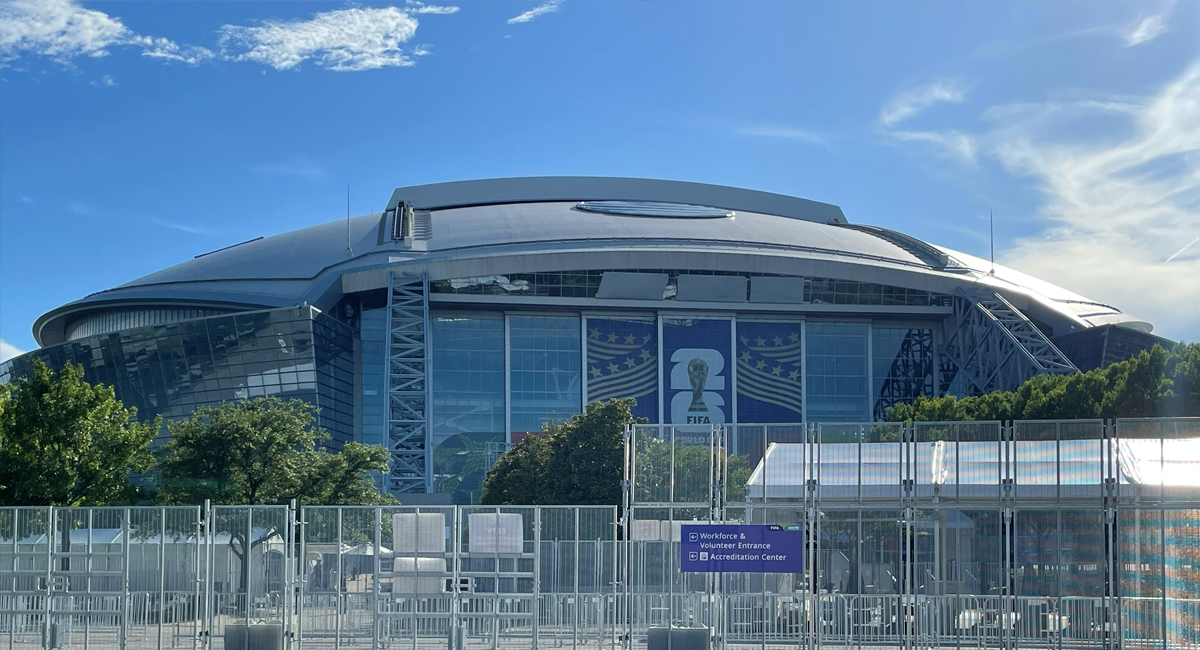 Así luce el Estadio de Dallas