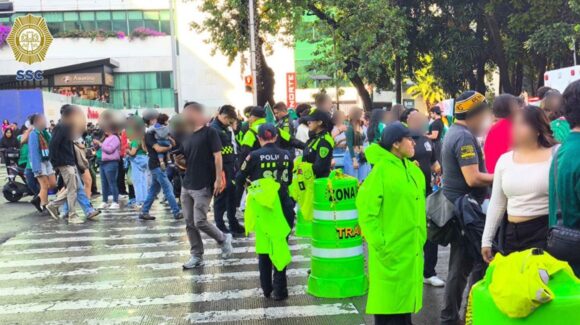 Operativo por el Mundial 2026 termina con 19 detenidos y 11 policías lesionados en CDMX: SSC