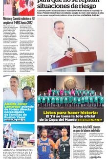 Tribuna Sonora 3-Junio-2026