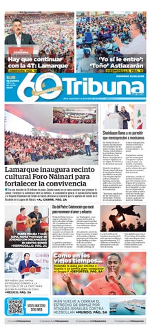 Cubierta de la versión impresa del 20 Jun 2026