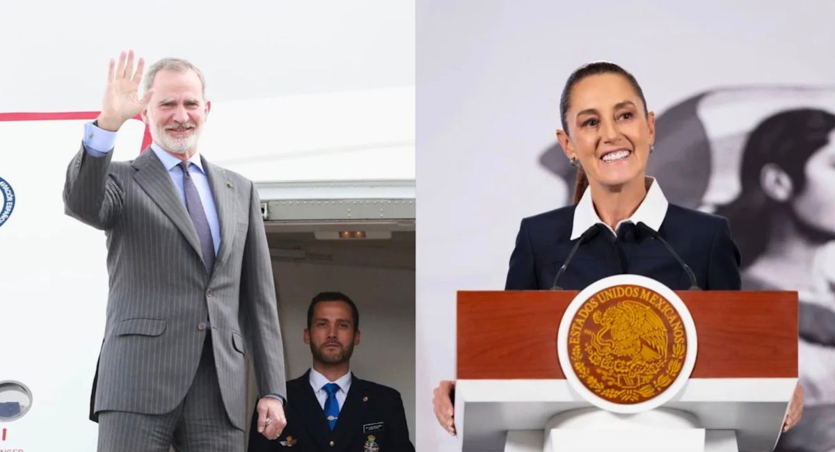 La Casa Real confirmó que Felipe VI se reunirá con Claudia Sheinbaum