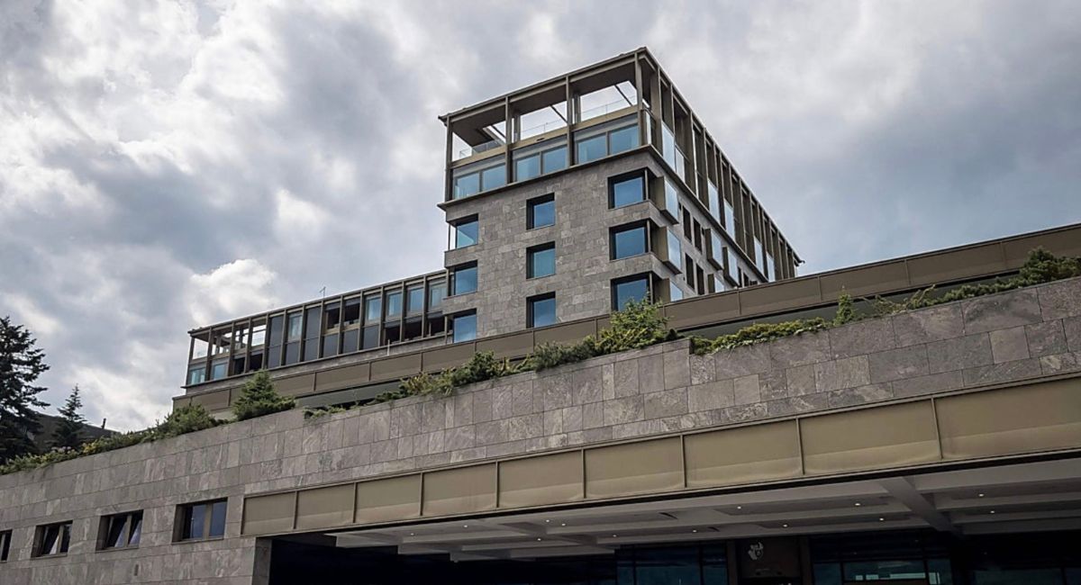 El encuentro estaba programado en el complejo de Bürgenstock, en Suiza
