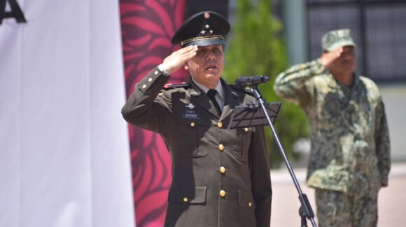 Asume Luis Lorenzo Grande Aguirre el mando del 60 Batallón de Infantería en Cajeme