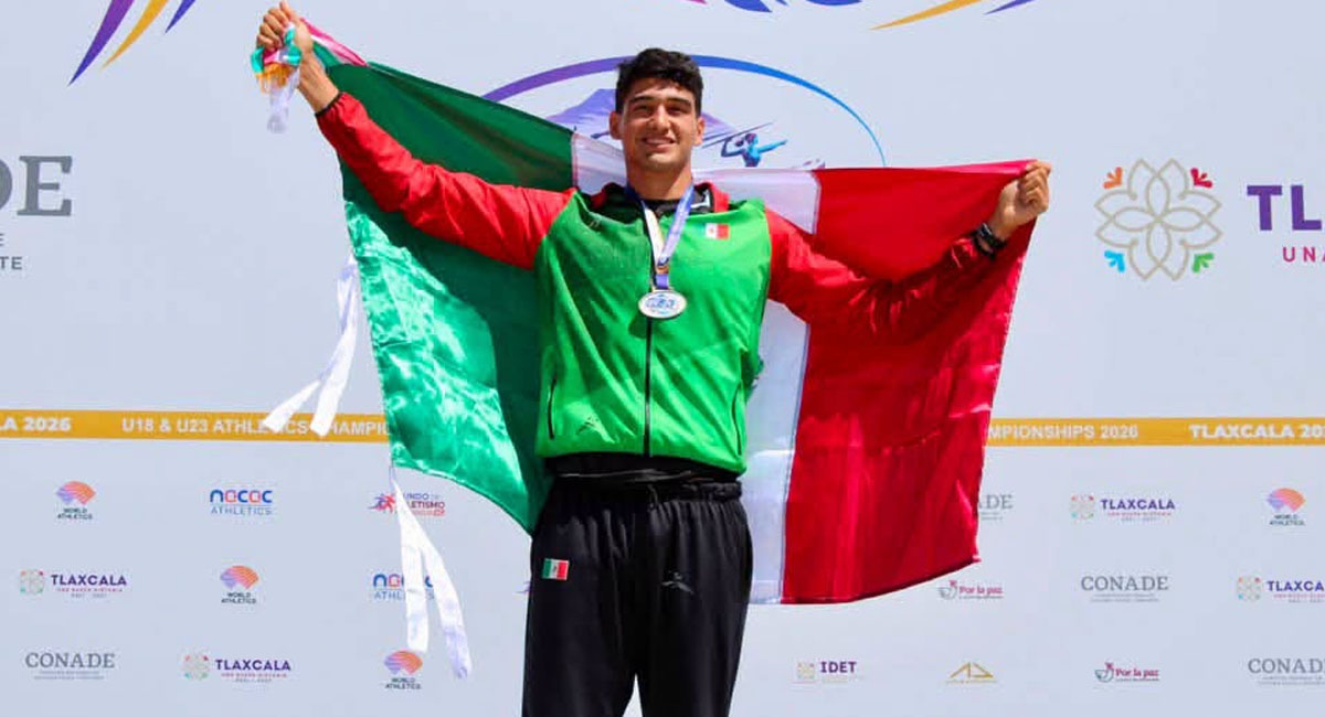 Abimelec se colgó una de las medallas de oro con México
