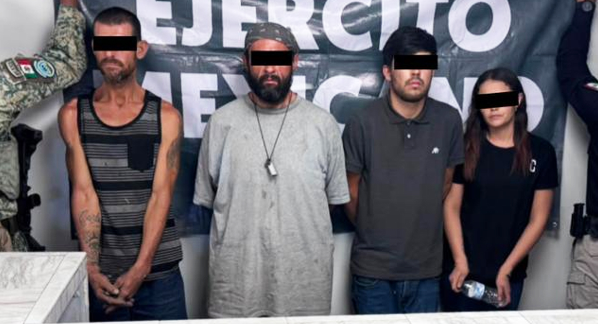AMIC captura a cuatro presuntos narcomenudistas al norte de Sonora; les hallaron droga y efectivo