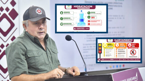 Activará Protección Civil semáforo por calor para prevenir golpes durante la canícula