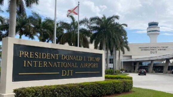 Aeropuerto de Florida cambia su nombre en honor a su presidente; ahora se llama ‘Aeropuerto Internacional Presidente Donald J. Trump.