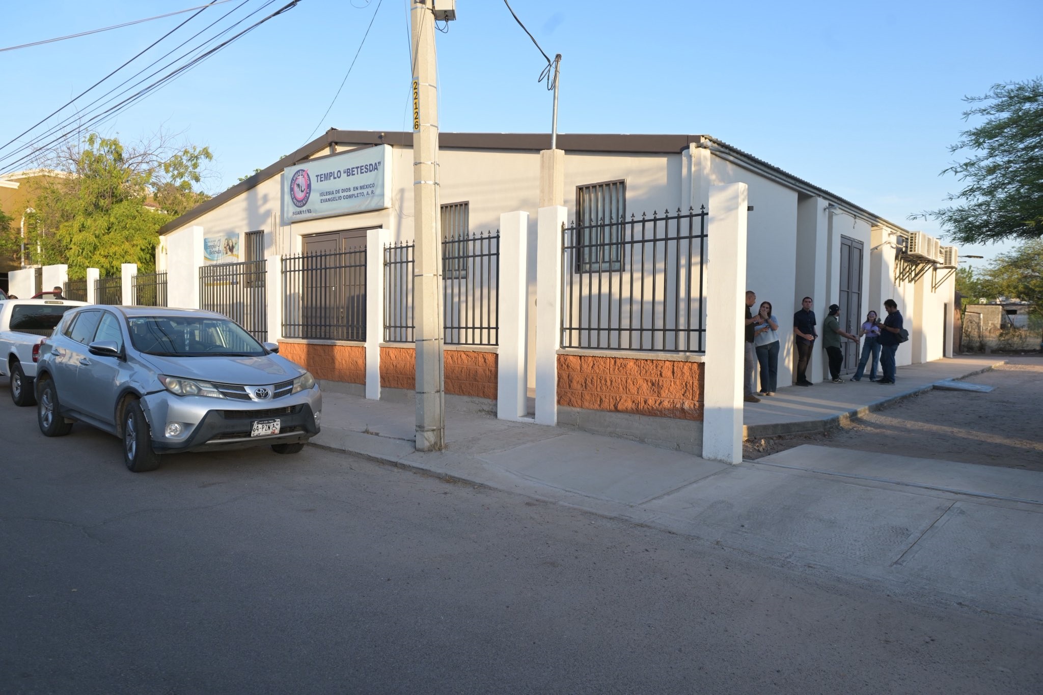 Alcalde Antonio Astiazarán entrega nueva obra en iglesia Betesda