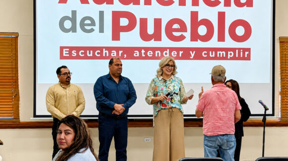Alcaldesa atiende 11 solicitudes ciudadanas durante una nueva Audiencia del Pueblo en Cajeme
