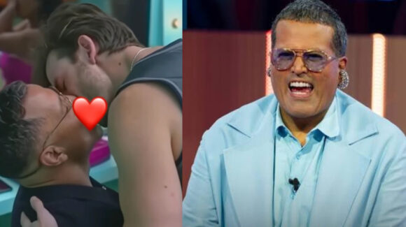 ¿Primera pareja en ‘La Casa de los Famosos México’? Aldo Rendón y Luis Chaparro se dan tremendo beso
