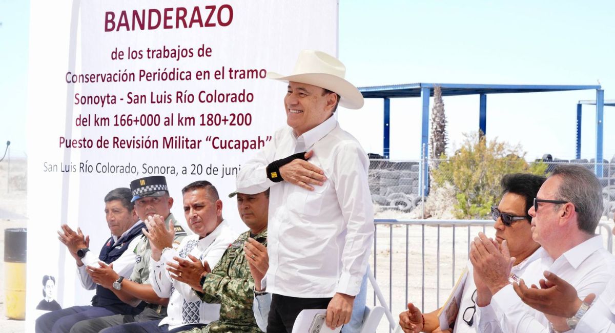 Avanzan trabajos de infraestructura en Sonora