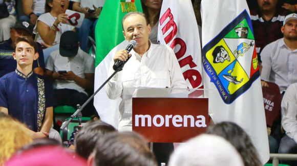 Alfonso Durazo encabeza celebración por los 12 años de Morena y reconoce a militancia