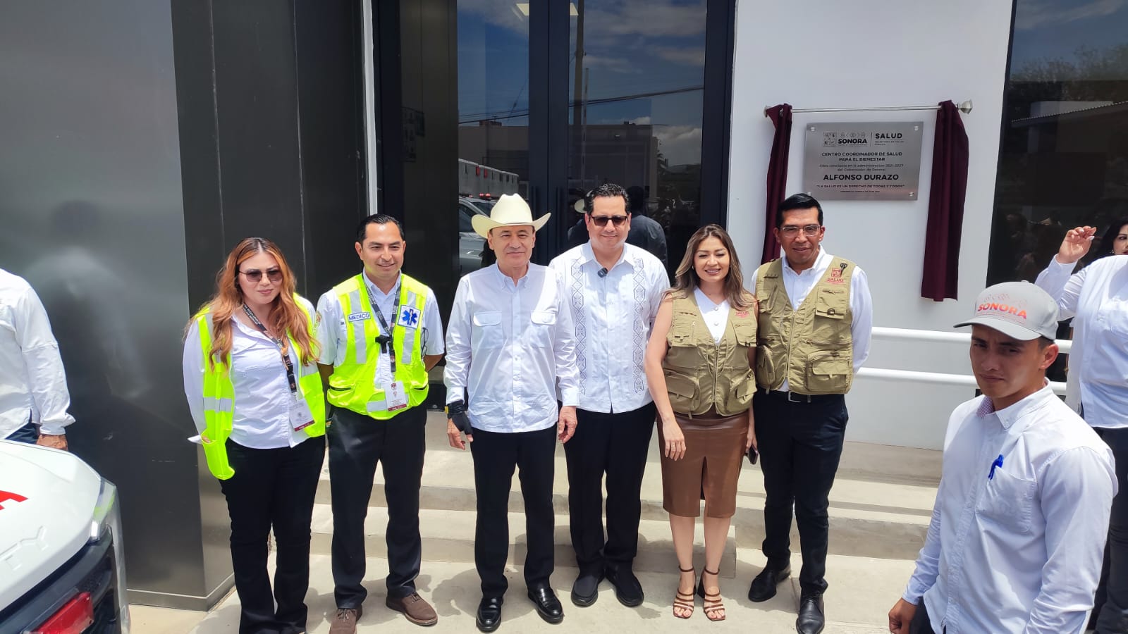 Alfonso Durazo inaugura el Cecosabi para coordinar los servicios de salud en Sonora