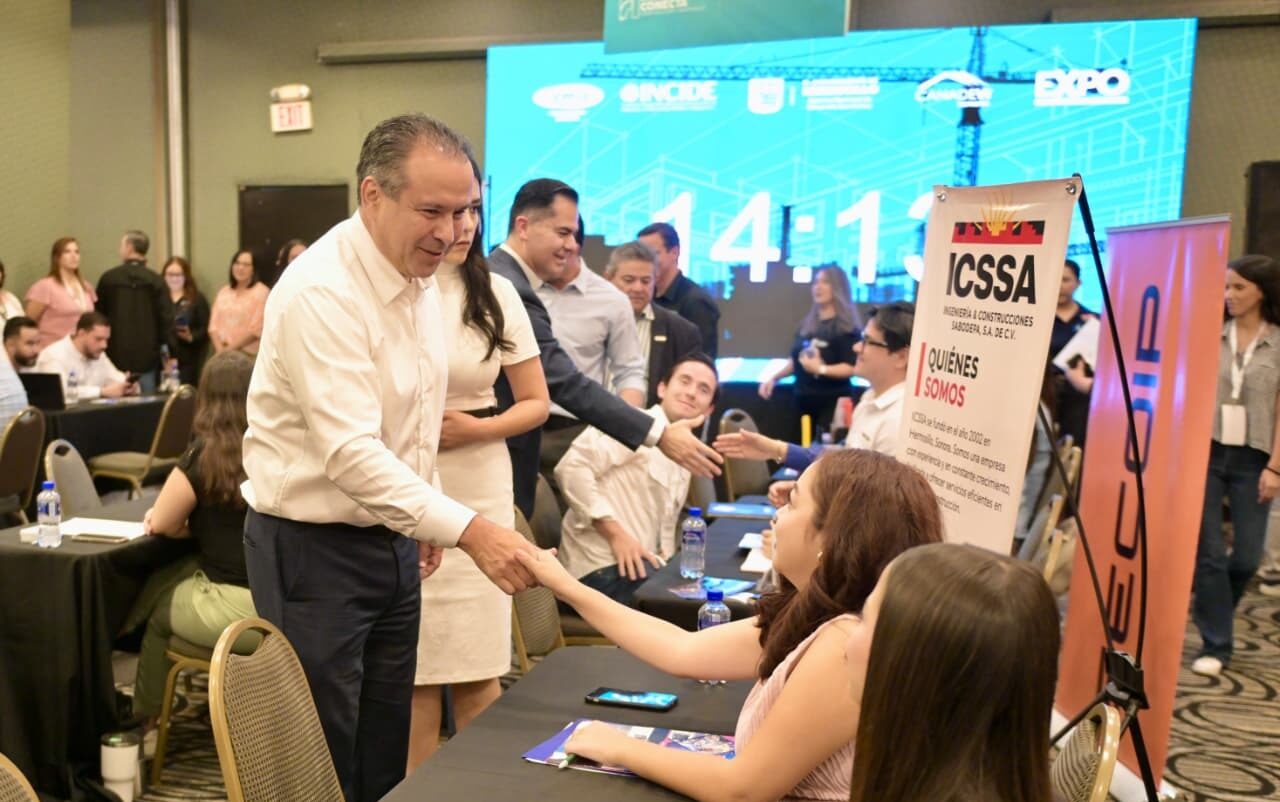 Antonio Astiazarán promueve negocios locales con récord de citas en Conecta en Hermosillo