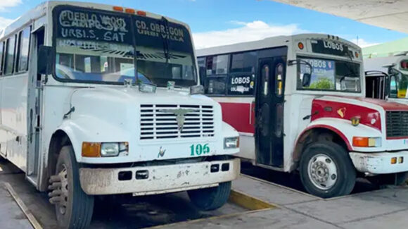 Aplicarán en agosto aumento único a tarifas del transporte suburbano en el sur de Sonora