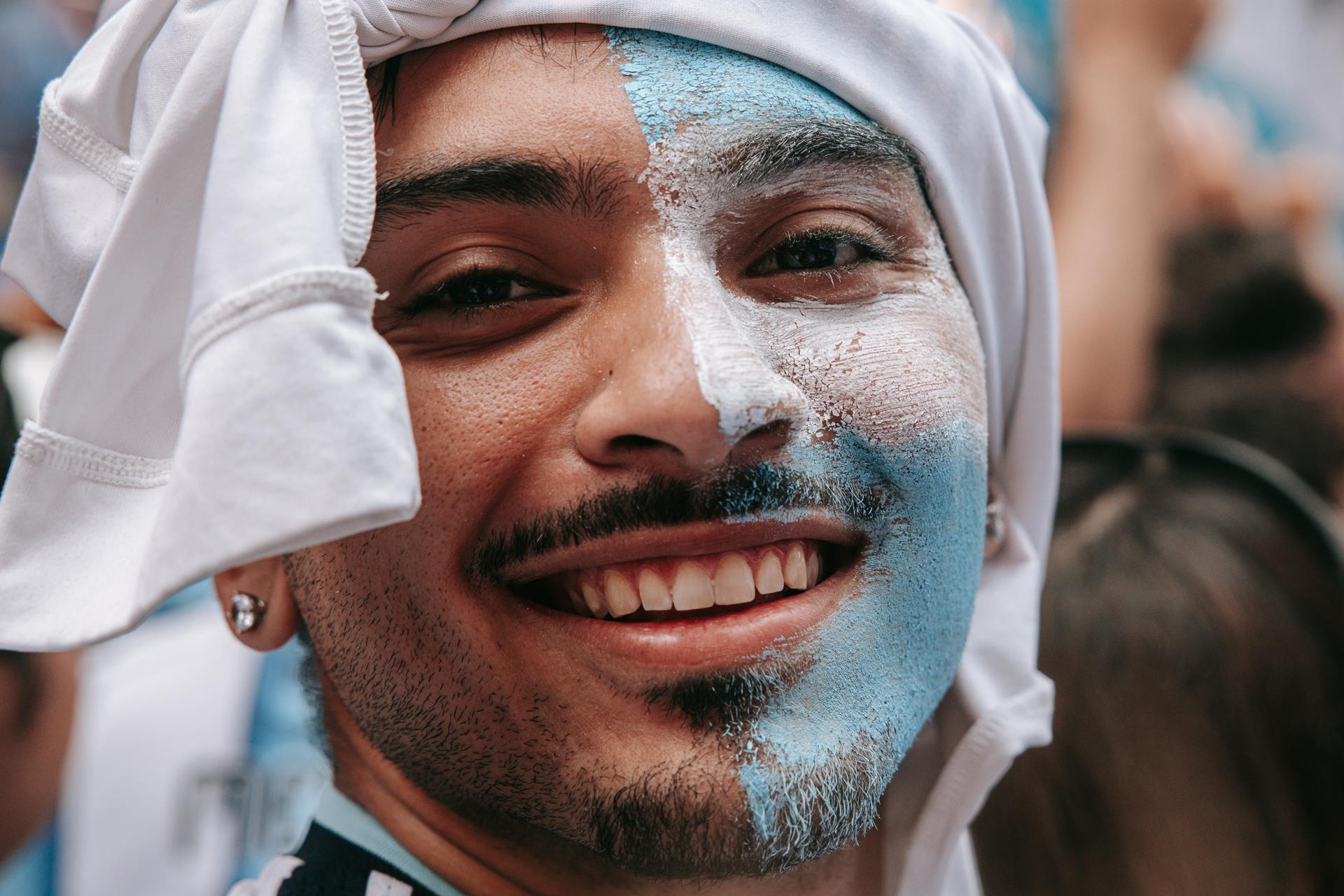 Argentinos toman el Times Square previo a la final del Mundial 2026