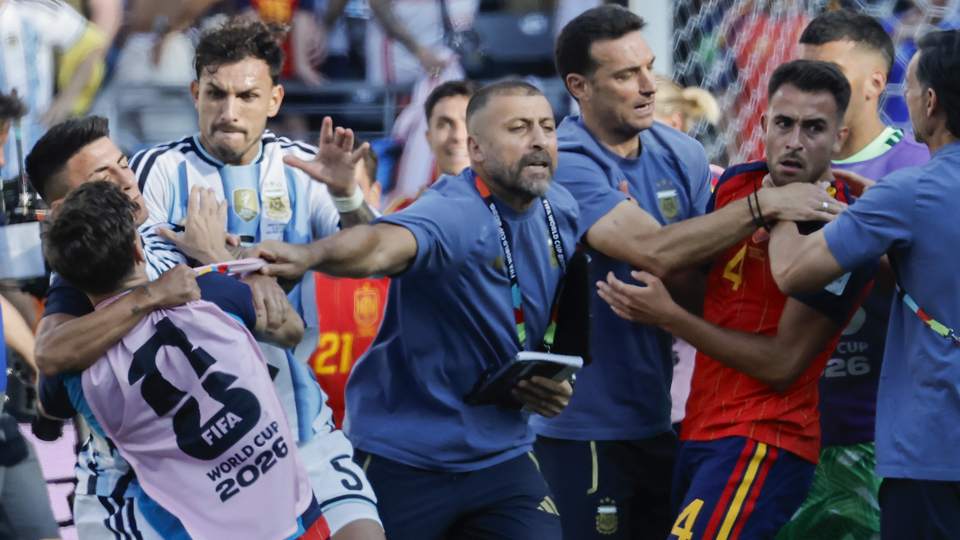 Así fue la agresión de Leandro Paredes a jugadores de España tras perder la final del Mundial 2026