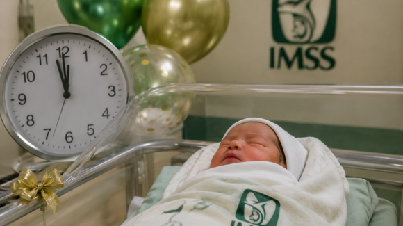 Así nació Luis Ricardo, el primer bebé del Año Nuevo 2025 en el IMSS Sonora