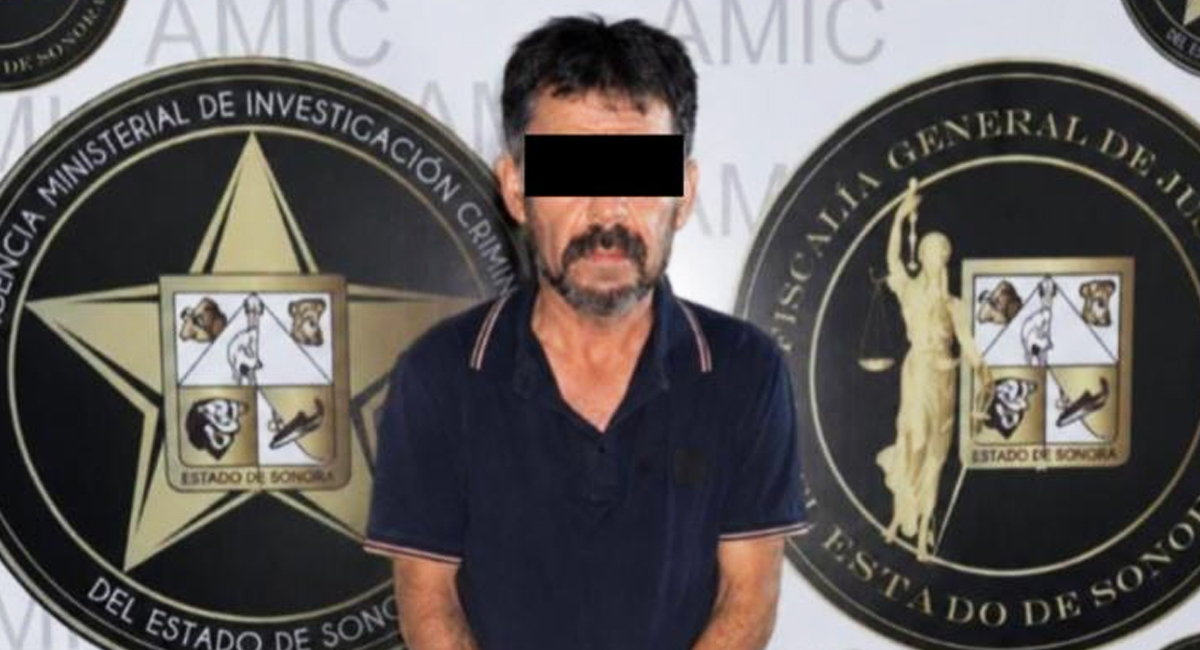 Atrapa AMIC a sujeto buscado por arrollar a su expareja en Sonora; llevaba 10 envoltorios de crystal