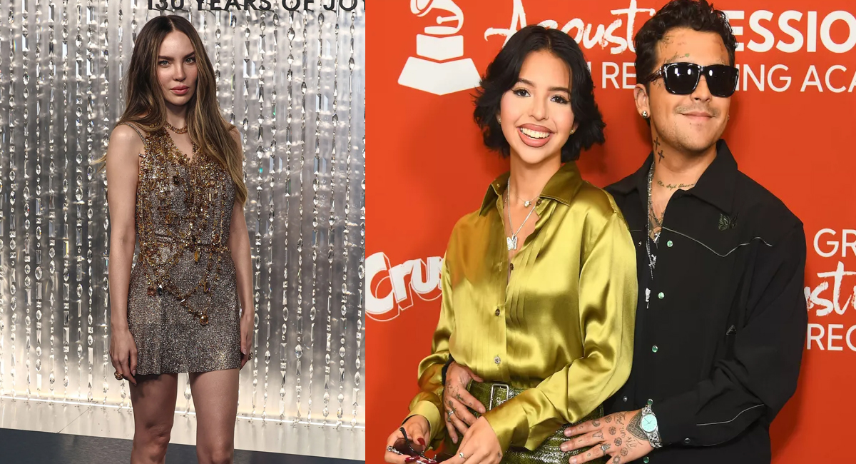 Belinda se toparía con su ex Christian Nodal y Ángela Aguilar en partido México vs Ecuador