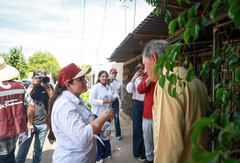 Celida López realiza gira por Ciudad Obregón