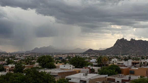 CLIMA de hoy jueves 23 de julio en Sonora: Pronostican chubascos y temperaturas extremas esta noche