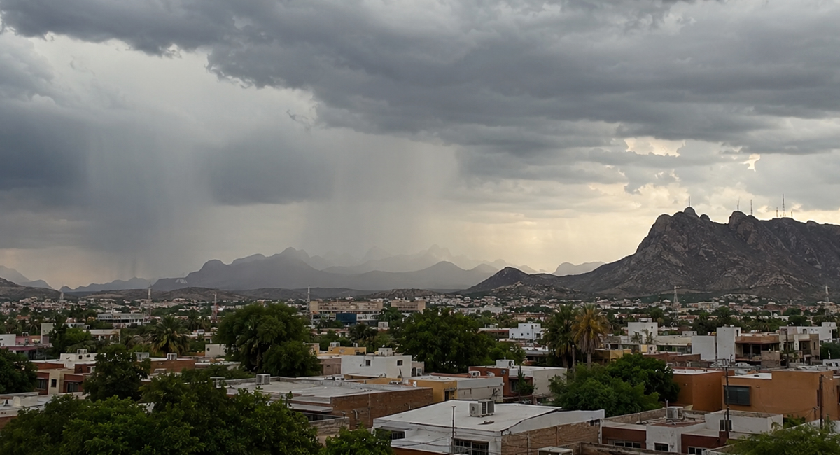 CLIMA de hoy jueves 23 de julio en Sonora: Pronostican chubascos y temperaturas extremas esta noche