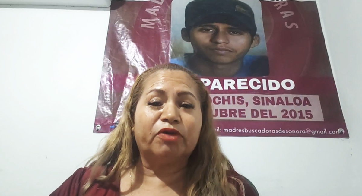 Ceci Flores denuncia simulación de la Fiscalía de Sinaloa en la búsqueda de su hijo Alejandro