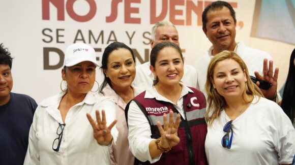 Celida López afirma que Agua Prieta es ejemplo de la consolidación de la Cuarta Transformación