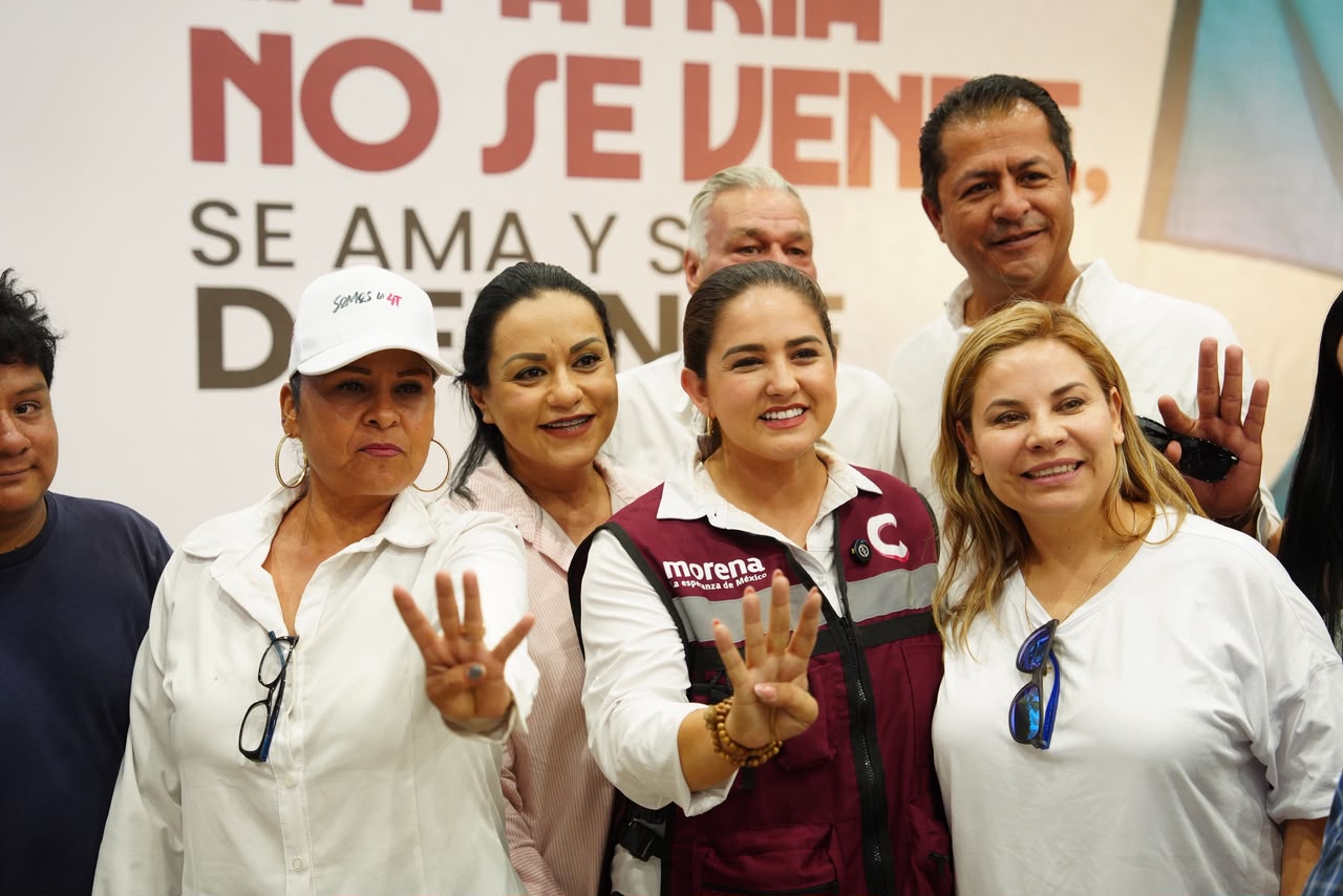 Celida López afirma que Agua Prieta es ejemplo de la consolidación de la Cuarta Transformación