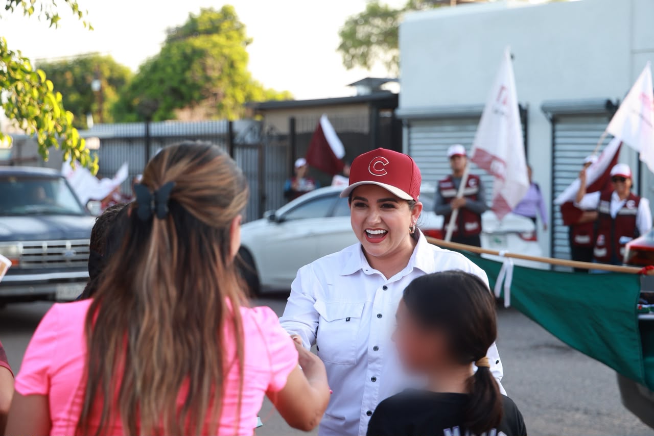 Celida López apuesta por más territorio para fortalecer la Transformación en Sonora