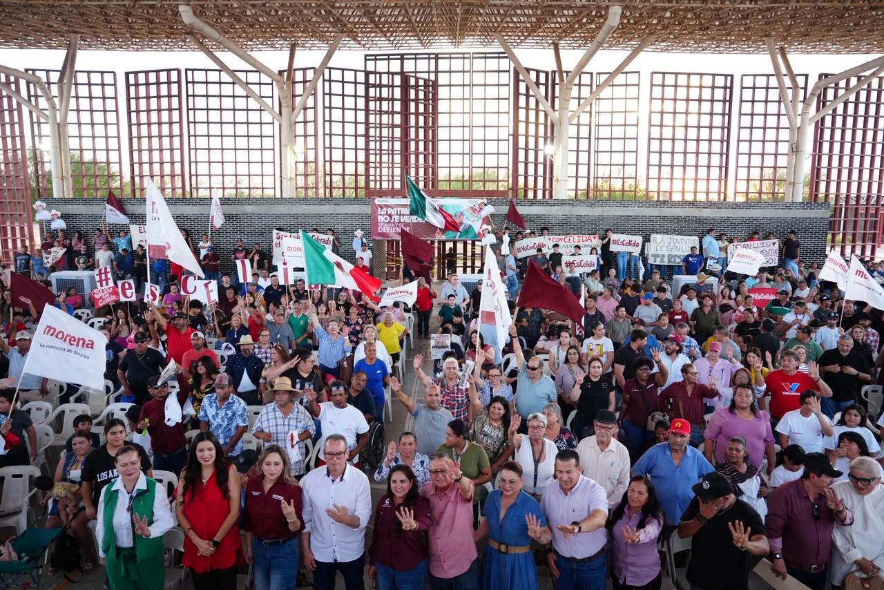 Celida López apuesta por más territorio para fortalecer la Transformación en Sonora