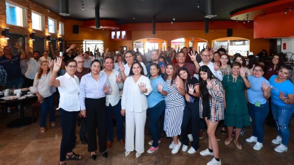 Celida López destaca el papel de las mujeres para fortalecer la Transformación en Sonora